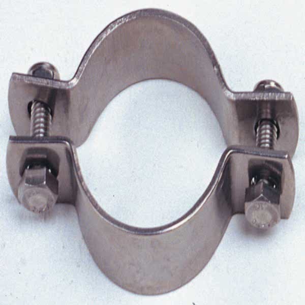 Düz Paslanmaz Doğalgaz Kelepçesi